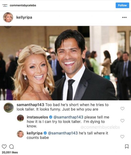Kelly ripa shamed by fans after husband posts offensive photo | us news