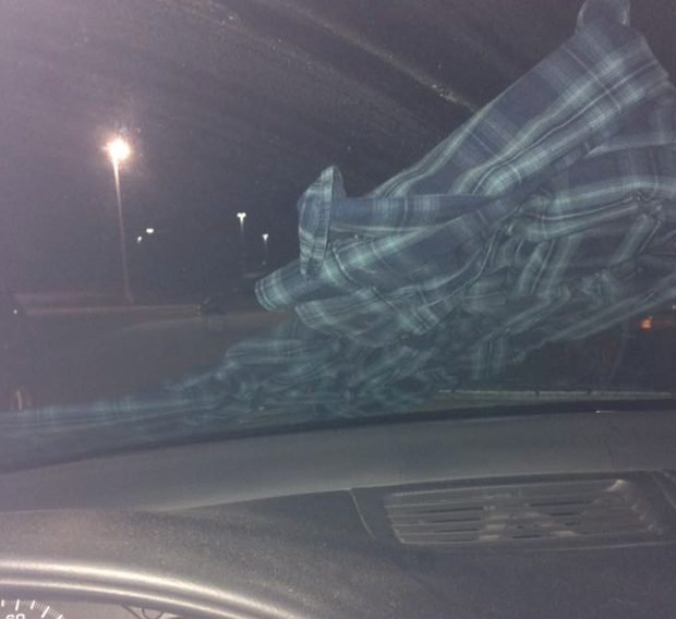 Michigan Teen Warning Goes Viral After She Finds Flannel Shirt On Her Windshield