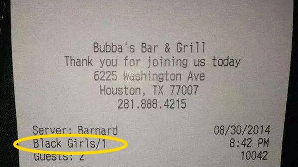 Barnard Bradfield Wrote 'Black Girls' On Receipt, Gets Suspended