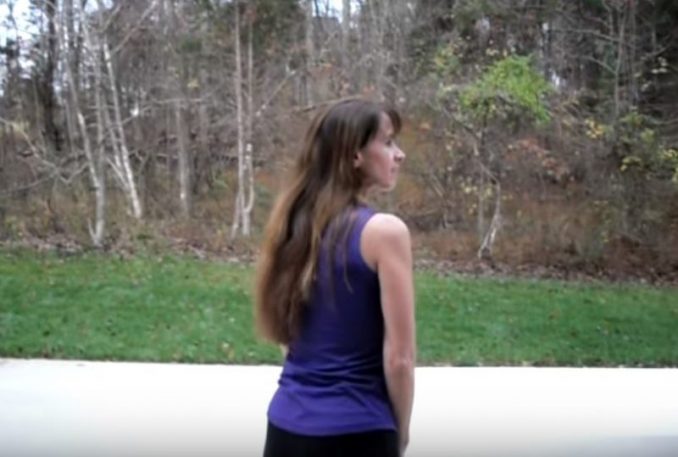 Amy Carrickhoff Yells "Little Girl" Into Woods, Deer Runs Toward Her
