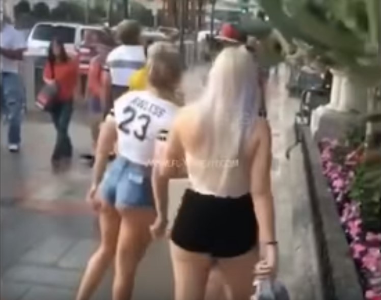 Man Grabs Woman's Butt, Then One Minute Later - BOOM! 