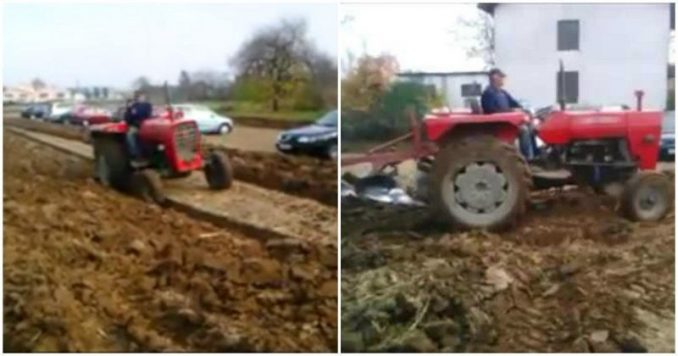 Pavao Bedekovic Gets Revenge On Drivers Parking Cars On His Property