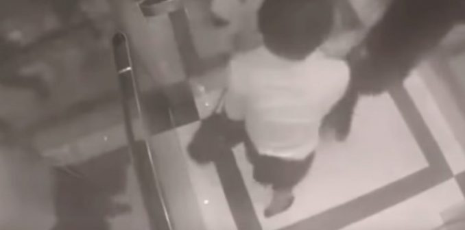 Elevator Beatdown: Creep Harasses Petite Woman — Big Mistake