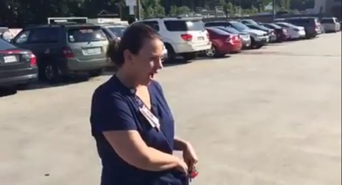Sara Putman Caught Scouring Donation Bin, Fellow Nurse Offers Help