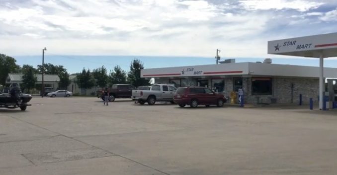 Frank Hemani Posts Sign For Homeless People At His Gas Station