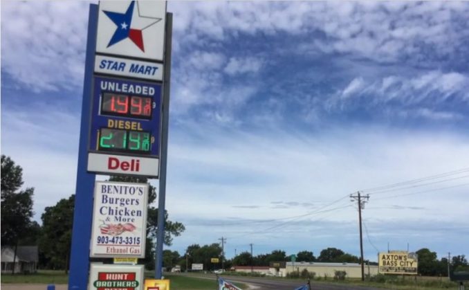 Frank Hemani Posts Sign For Homeless People At His Gas Station