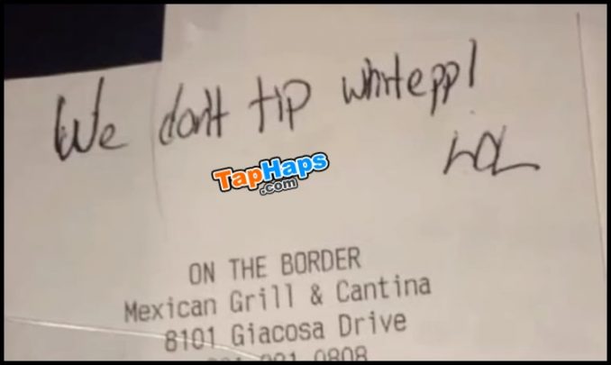 Nathan Bergeron Homeless Waiter Outraged By Note Left On Receipt Instead Of Tip