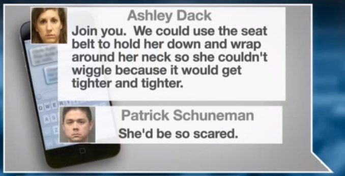 Ashley Dack Man Uncovers Sex Crime On Friend Cell Phone Texts Are Hard To Read