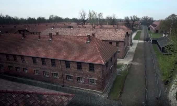 Drone Flies Over Auschwitz Death Camp, Captures Chilling Footage