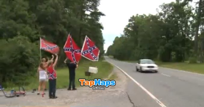 Mark Wilson Confederate Flag