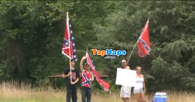 Mark Wilson Confederate Flag