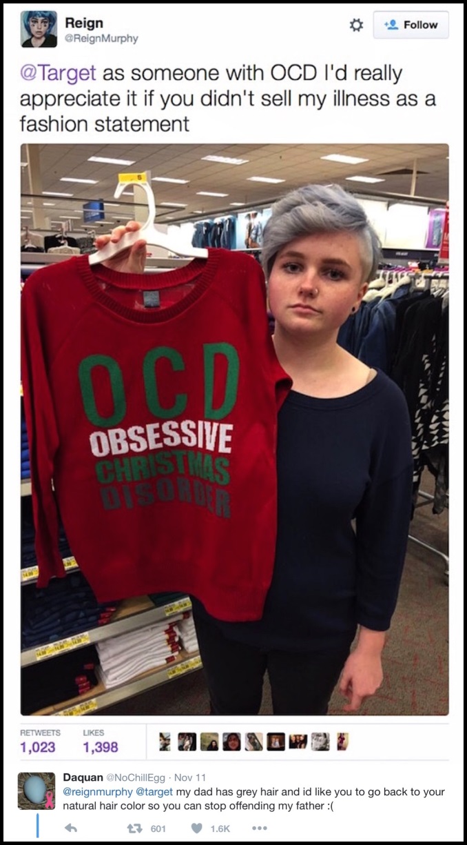21xcmvk | sweater at target called ‘deeply offensive’; target responds: get over it | us news