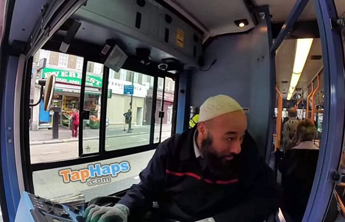 Muslim bus driver