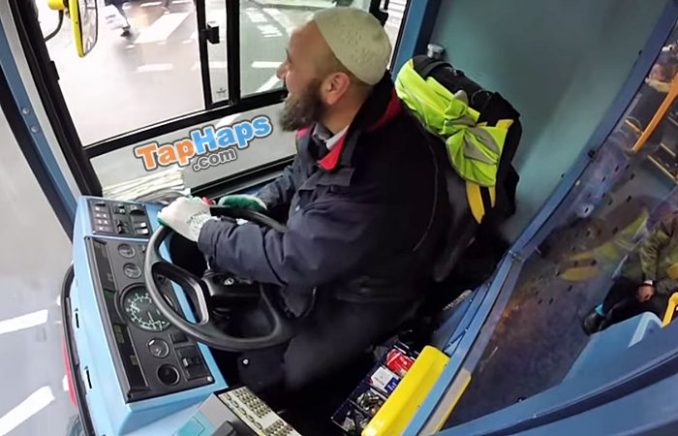 Muslim bus driver