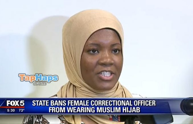 Jalanda Calhoun hijab correctional officer 