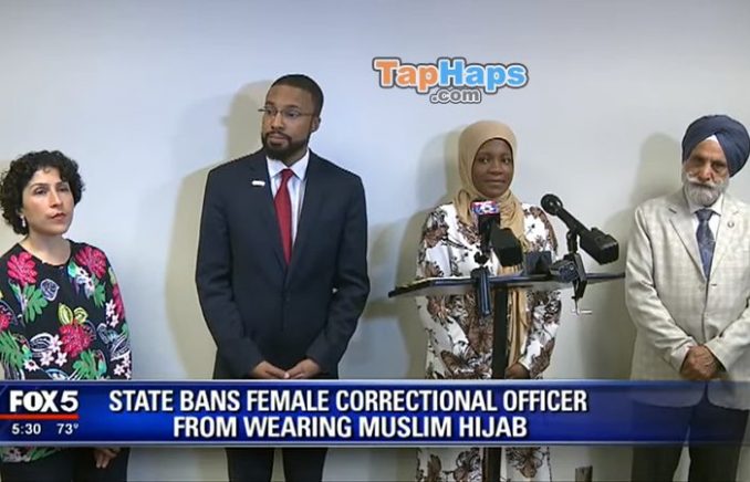 Jalanda Calhoun hijab correctional officer 