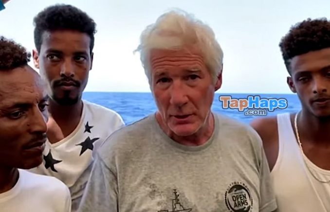 Richard Gere Helps Immigrants Enter Illegally, Gets News About His Jet