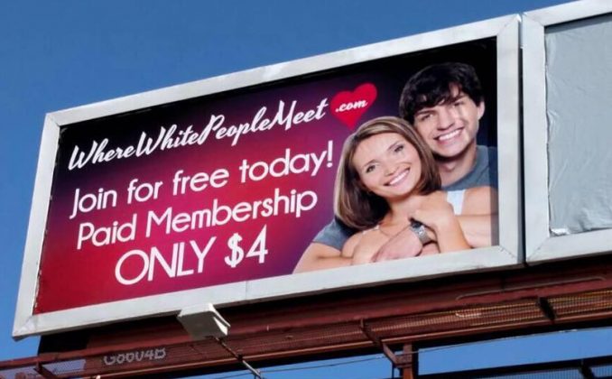 Sam Russell White People Billboard Deemed Racist But Some Say Not Bigoted