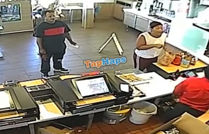 Brittany Price Rude Woman Hurls Food At Worker Manager Breaks Her Face