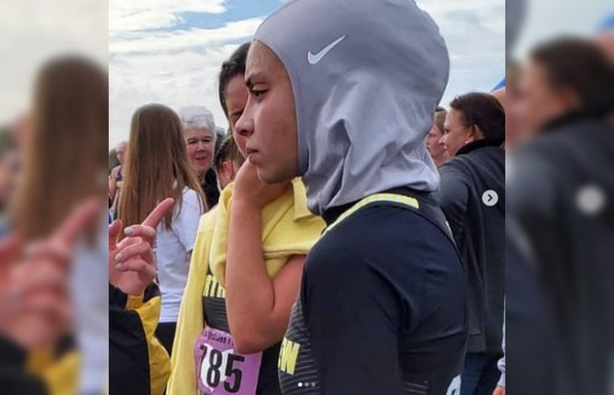 Noor Abukaram Muslim Runner Insists On Wearing Hijab Athletic Officials Double Down On Decision