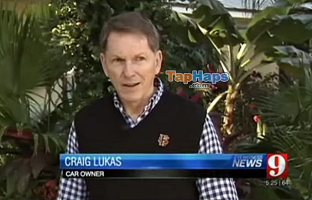 Craig Lukas Homosexual Man Buys New SUV With Offensive License Plate Demands Replacement