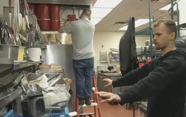 Michael Patterson Vandals Destroy Veteran Cafe After Mob Mistakenly Calls Eatery Racist