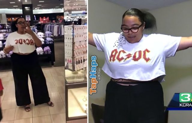 Demetriana Miles Woman Kicked Out Of Mall For Inappropriate Outfit Discrimination