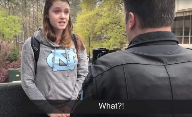 Create Equal Abortion Rights Advocate Cries Begs Pleads With College Cop After He Arrests Her For Stealing Pro Life Sign