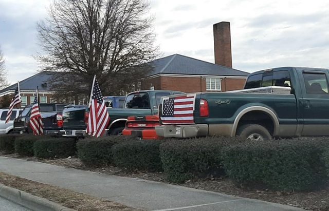 Franklin County High School Administrator Bans Flag Students Go To School In Caravan Of Old Glory