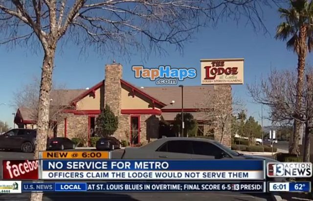 The Lodge at Cactus Uniformed Cops Denied Meal At Restaurant Bartender Gets In Trouble