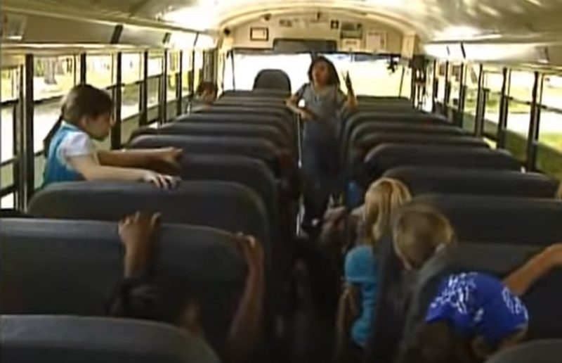 Elementary School Child Hospitalized After Teens Storm School Bus