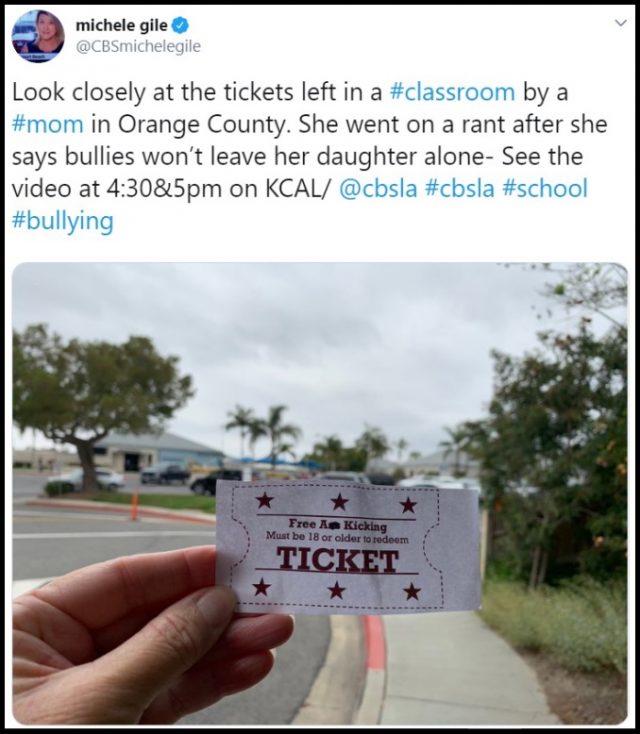 Christian Tinsley Parent Enters Classroom Threatens Male Students Allegedly Been Bullying Her Daughter