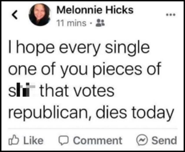 Melonnie Hicks Director Of Taxpayer Funded Museum Votes Republican Dies Today