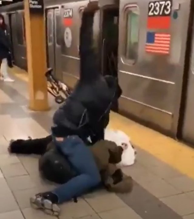 subway spitter