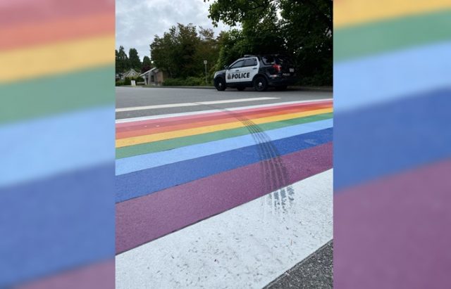 rainbow crosswalk